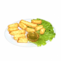 Сырные палочки с медом.