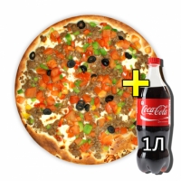 Пицца с мясным фаршем